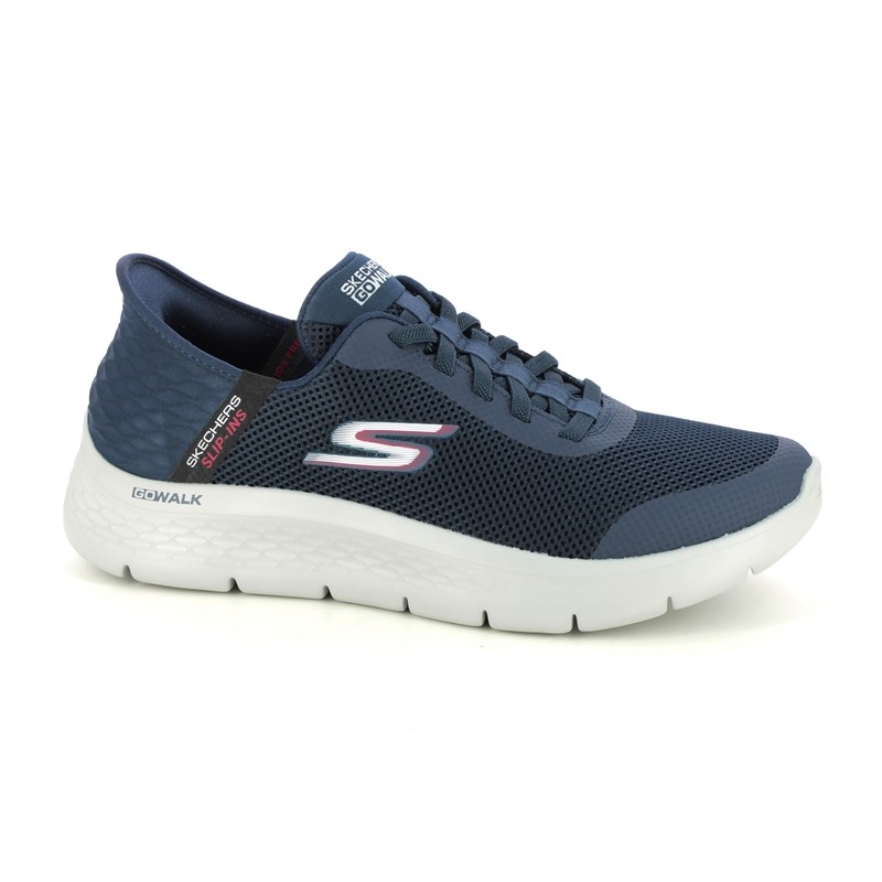 Skechers Go Walk Flex Hands Up Navy Ref: 216324N                  
