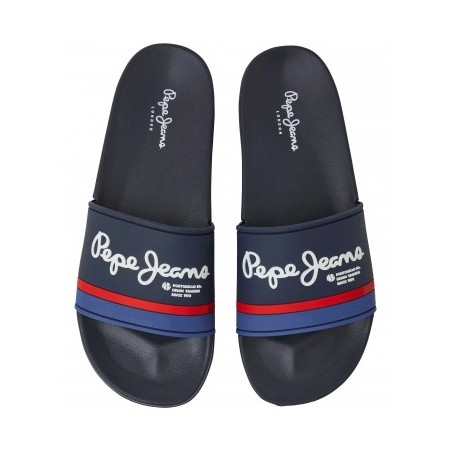 PEPE JEANS SLIDER ORIGINAL BLUE Ref: PMS70160