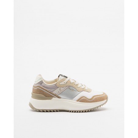 PEPE JEANS SAPATILHAS KIMI GLAM BEGE Ref:PLS60042