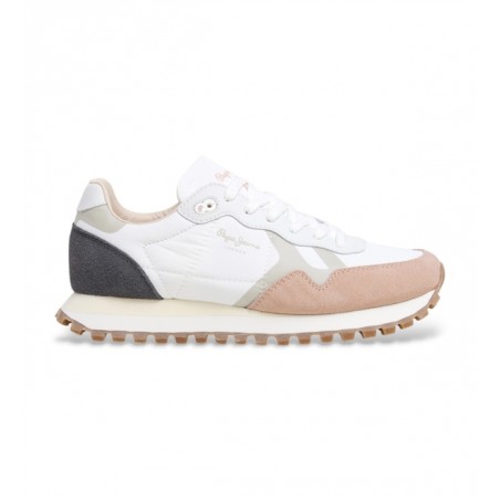 PEPE JEANS SAPATILHAS BRIT-ON MASTER W NUDE  Ref:PLS40041