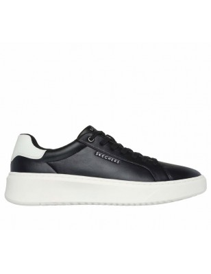 SKECHERS Sapatilhas Court Break Suit Sneakes Preta Ref:183175