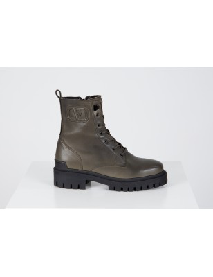 Botas Estilo Militar Verde SACCHI Ref: 726