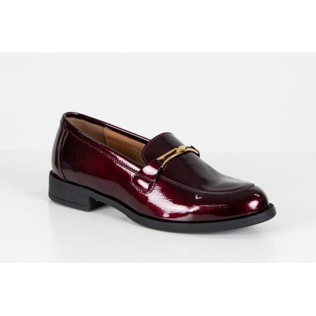 Sapatos Envernizados Pele Bordo SACCHI Ref: 24203