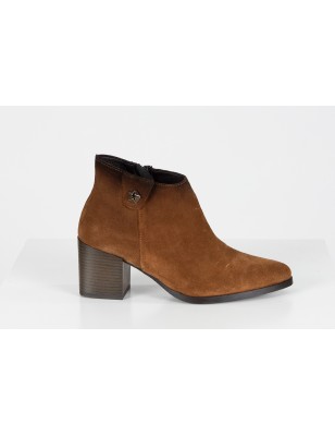 Botins Camel Tacao Alto SACCHI Ref: 5427