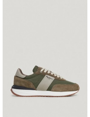 PEPE JEANS BUSTER SUPRA KHAKI GREEN Ref: PMS60020
