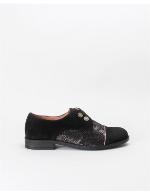 Sapatos Pretos Com Elastico Sacchi Ref:2297