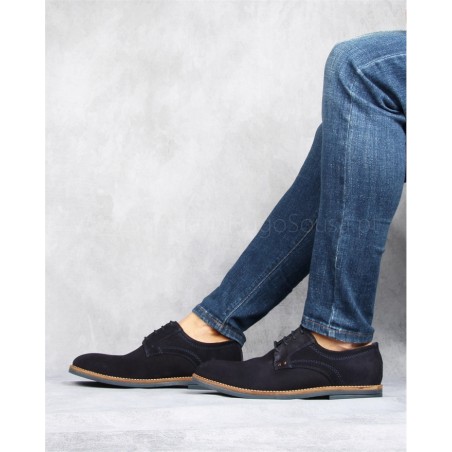 Sapatos Classicos Em Camurca Para Homem Ref: 488c