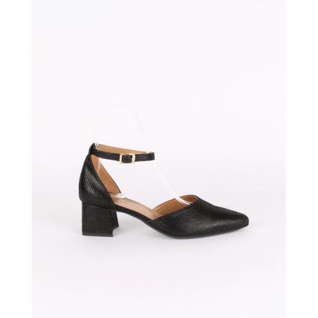 Sapatos Pretos com Fivela SAMELLI Ref: CF2506