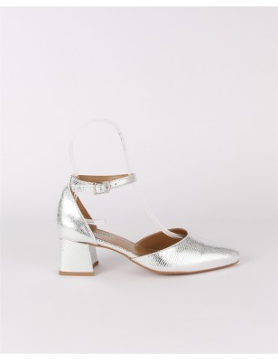 Sapatos Prateados com Fivela SAMELLI Ref: CF2506