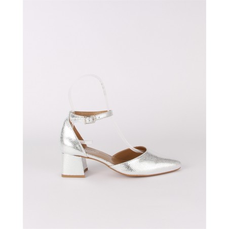Sapatos Prateados com Fivela SAMELLI Ref: CF2506