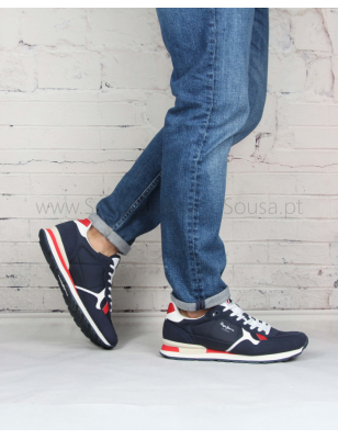 PEPE JEANS BRIT MAN HERITAGE NAVY Ref: PMS30924