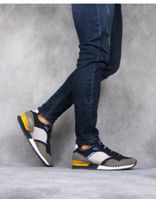 Sapatilhas Pepe Jeans LONDON ONE BASIC M Cinzas Ref: PMS30871