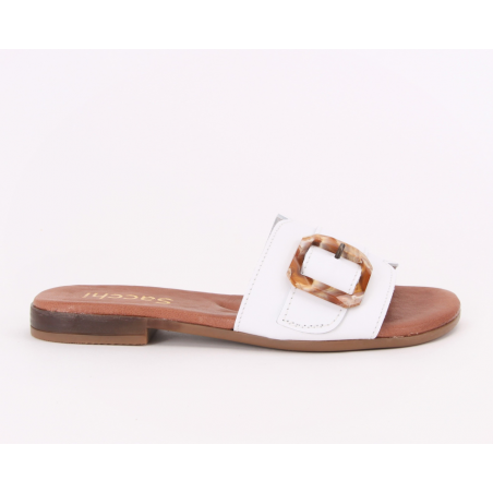 Chinelos Senhora Com Fivela Sacchi
