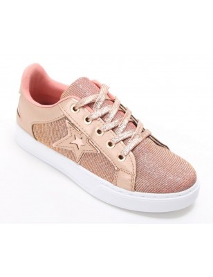 Sapatilha Brilhante Rosa Gold