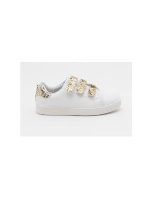 Sapatilha Casual com Glitter