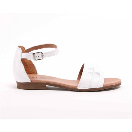 Sandalias Rasteiras Brancas Para Senhora SACCHI