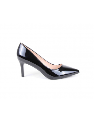 Stiletto Em Verniz Preto Ref: JX02P