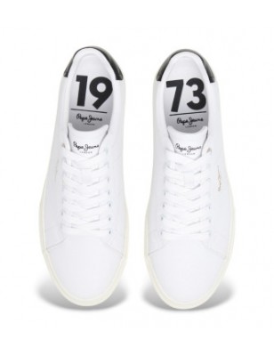PEPE JEANS SAPATILHAS KENTON FRESH M BRANCAS REF:PMS31076