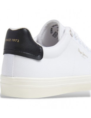 PEPE JEANS SAPATILHAS KENTON FRESH M BRANCAS REF:PMS31076
