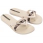 Chinelos Ipanema Kirei Chic Fem Bege Ref: 83673B