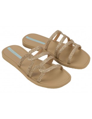 Chinelos Ipanema Solar Glow Slide AD Bege Ref: 27286