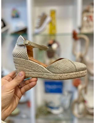 CABRERA ESMIRNA PLATINO Sapatos de Cunha Ref:89