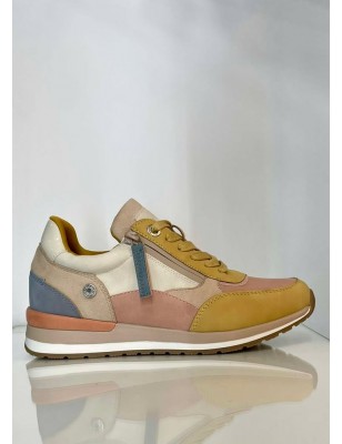 REFRESH Sapatilhas Com Fecho Bege Ref: 172630B