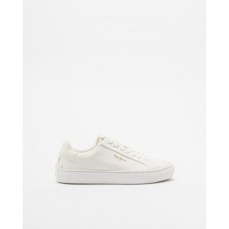 PEPE JEANS SAPATILHAS CAMDEN RUMP W BRANCAS Ref:PLS00031