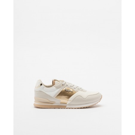 PEPE JEANS SAPATILHAS LONDON SHINE W BRANAS Ref:PLS40046