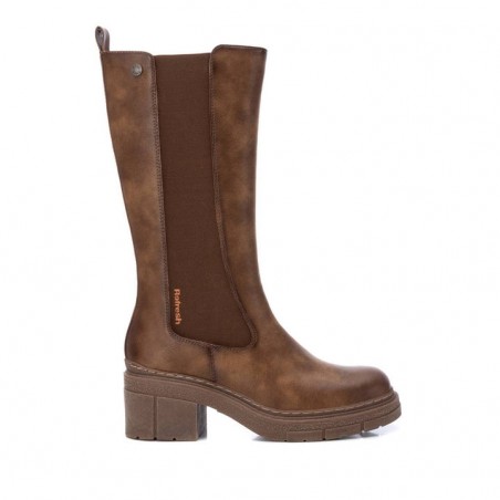 REFRESH Botas de Cano Alto para Mulher Taupe Ref: 170995