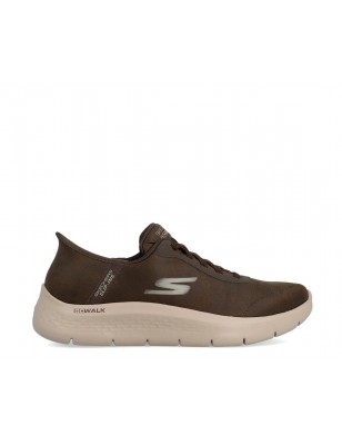 SKECHERS SLIP INS GO WALK FLEX SMOOTH MOTION BROWN Ref: 216326