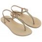 IPANEMA CLASS BRILHA FEM BEIGE/GOLD Ref:26914