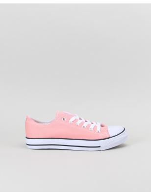 Sapatilhas Rosa Em Tecido - UVS Ref: 053