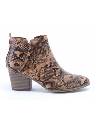 Bota Texana Com Padrao Cobra