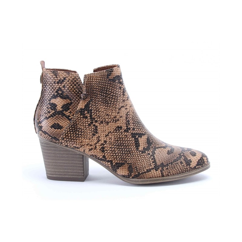 Bota Texana Com Padrao Cobra