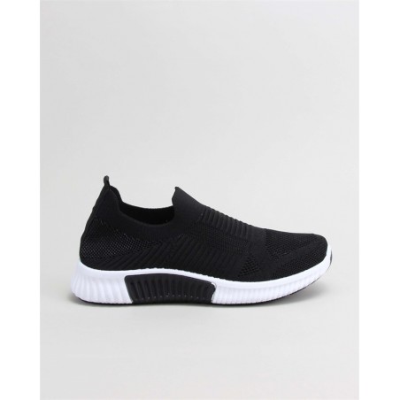 Sapatilhas Pretas em Malha Ref: AB-02