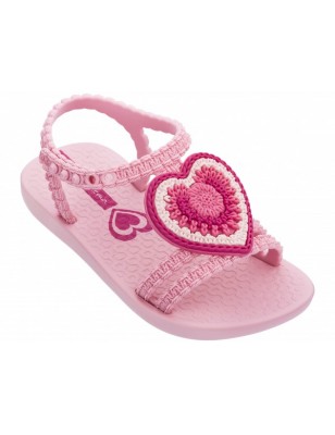 Sandalias Menina Com Coracao Ipanema  