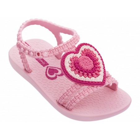 Sandalias Menina Com Coracao Ipanema  