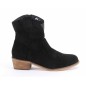 Botas Texanas Pretas De Cano Curto Para Senhora