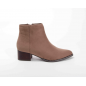 DIFFERENT Botas De Salto Alto Pele De Pessego Taupe Para Senhora Ref: 6829T
