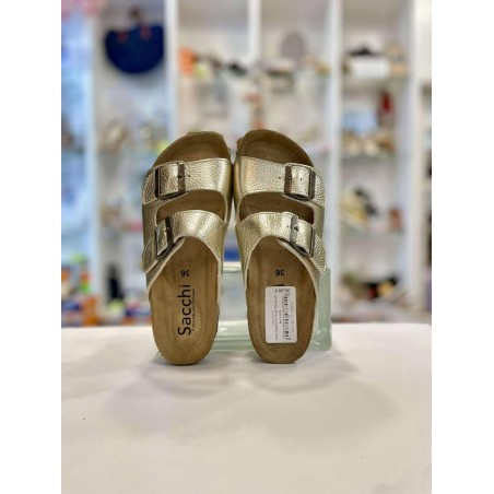 Chinelos Anatómicos Sacchi Platino Ref: 5351PL