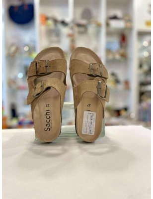 Chinelos Anatómicos Sacchi Castanho Ref: 5351c