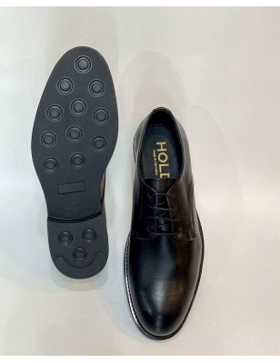 HOLD Sapatos Classicos Em Pele Para Homem Pretos Ref: 1025P