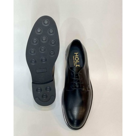 HOLD Sapatos Classicos Em Pele Para Homem Pretos Ref: 1025P