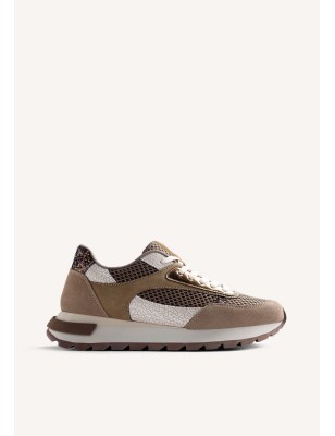 GIOSEPPO SAPATILHAS EM COURO E MALHA FUNKLEY REF: 76494