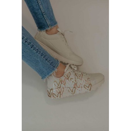 SKECHERS UNO LITE - METALLIC LOVE REF: 314067