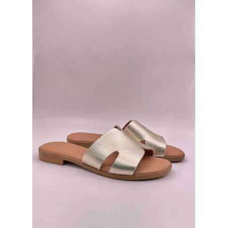 Sacchi Chinelos em Pele Ref: 25135