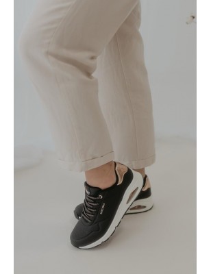 SKECHERS UNO SHIMMER AWAY PRETAS Ref: 155196PRE