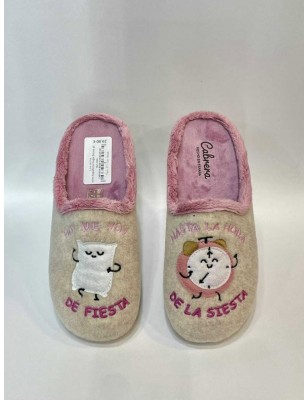 CABRERA BEGE CHINELOS DE QUARTO REF : 3209