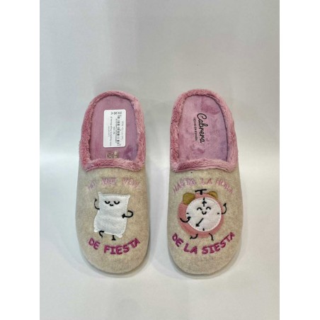 CABRERA BEGE CHINELOS DE QUARTO REF : 3209